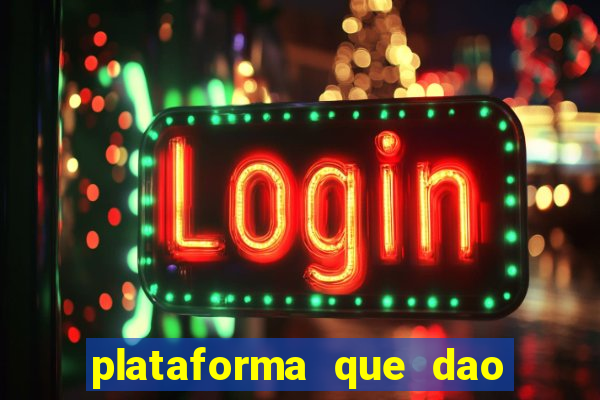 plataforma que dao bonus de cadastro